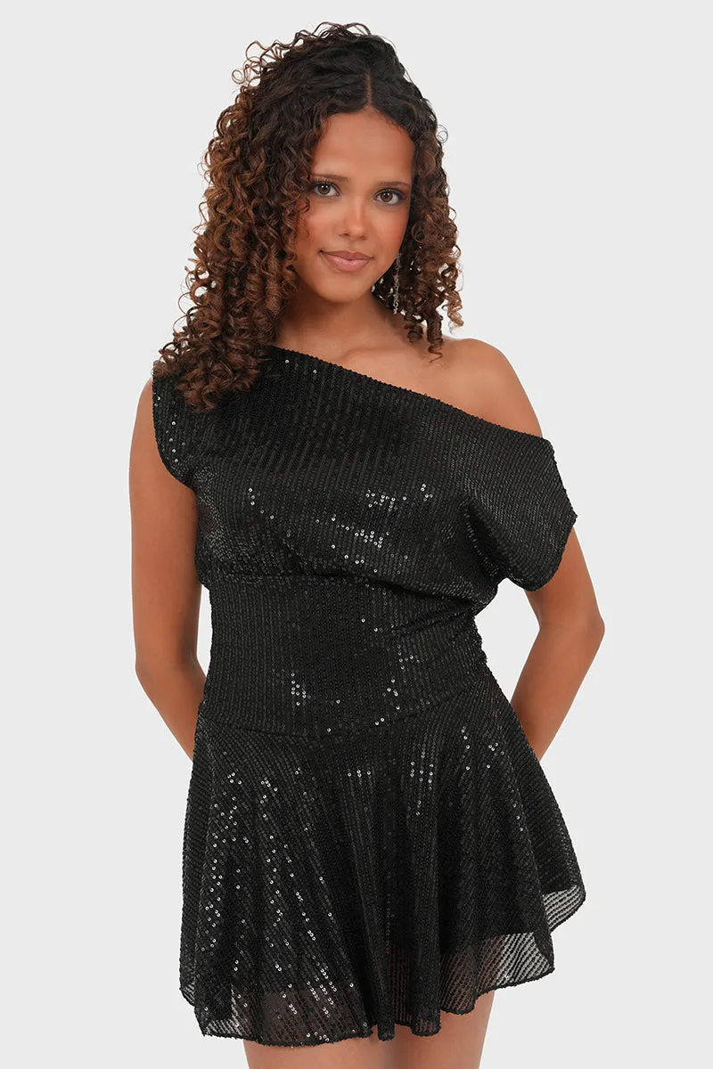 "London" dress black sold by Meet Me There