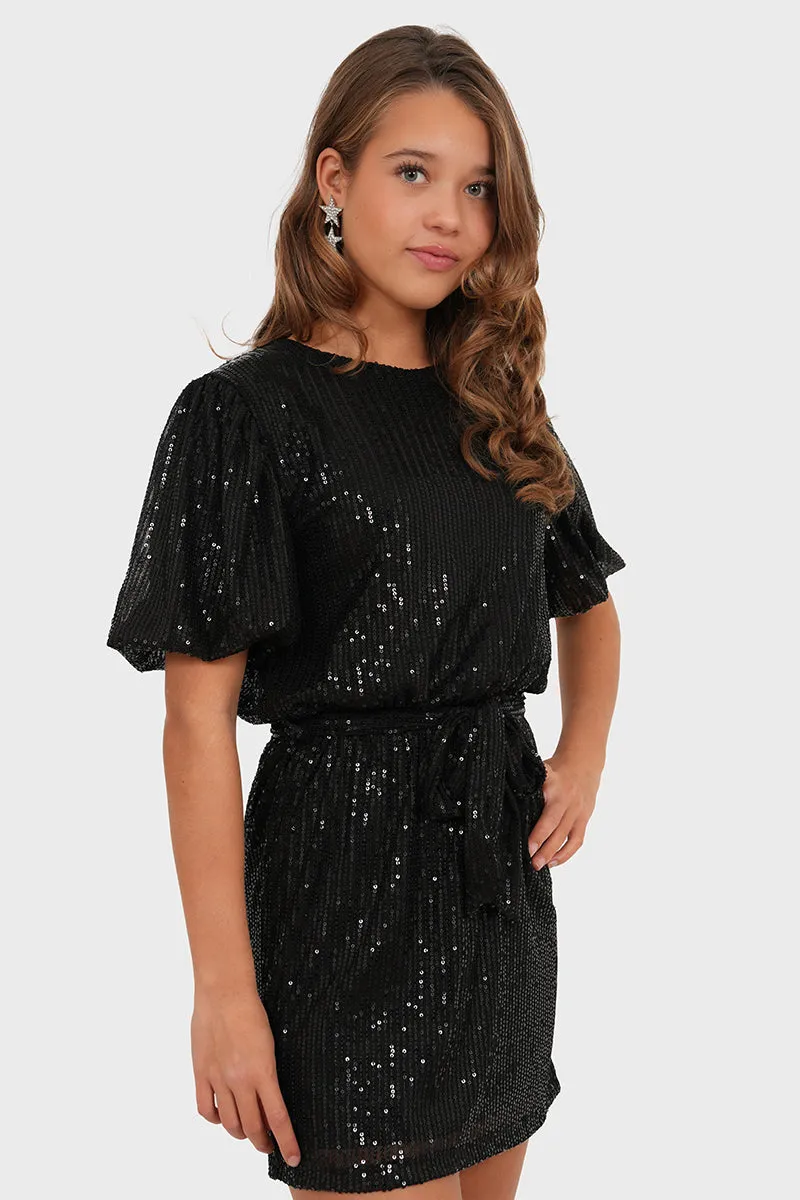 "Abby" dress black sold by Meet Me There product image thumbnail 2