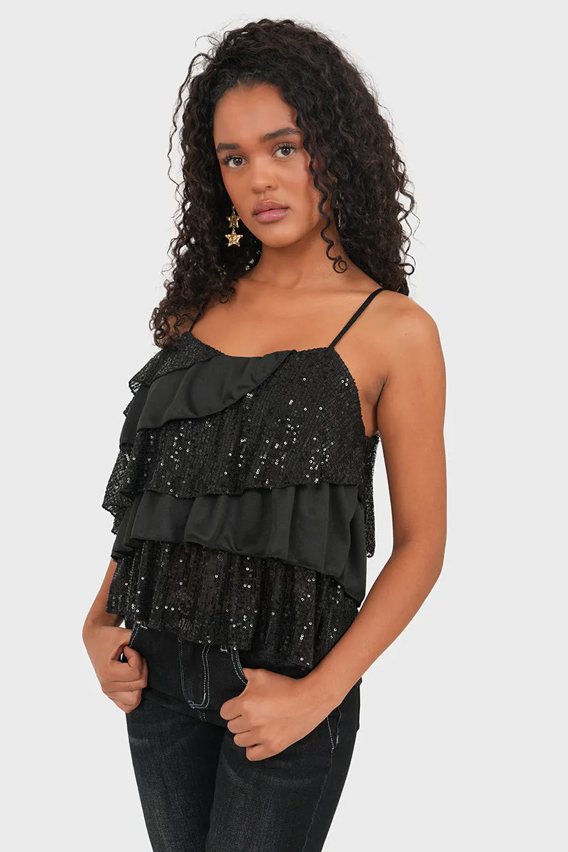 "Millie" top black sold by Meet Me There product image thumbnail 3