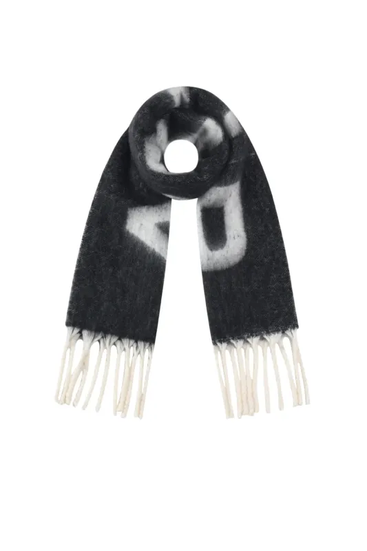 "Amour" scarf black sold by Meet Me There