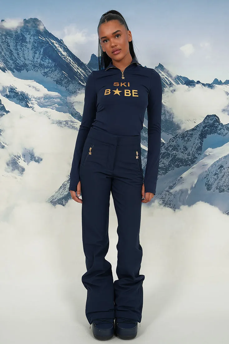 "Snowfall" ski pants navy tall sold by Meet Me There product image thumbnail 3