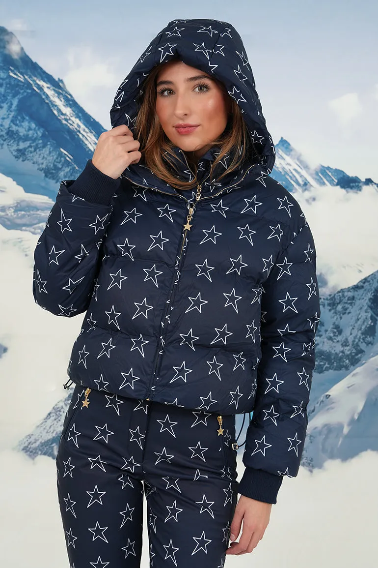 "Snowstar" ski jacket navy (PRE ORDER) sold by Meet Me There product image thumbnail 3