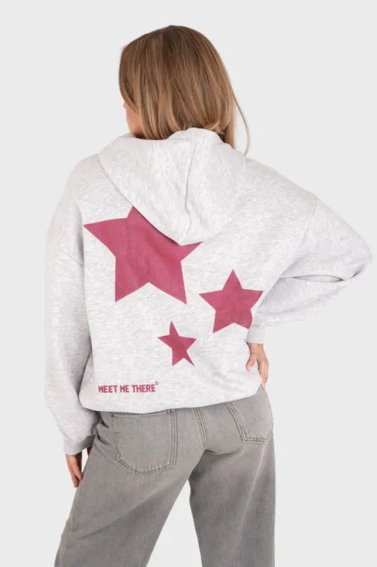 "Stargirl" hoodie red sold by Meet Me There