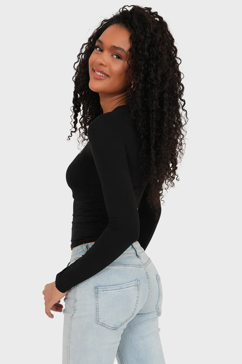 "Muse" top black sold by Meet Me There product image thumbnail 3