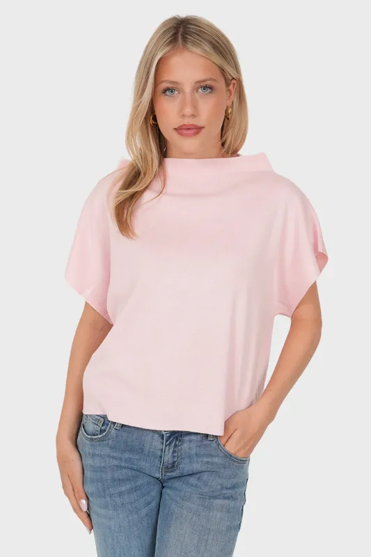 "Florine" sweater light pink made by Meet Me There