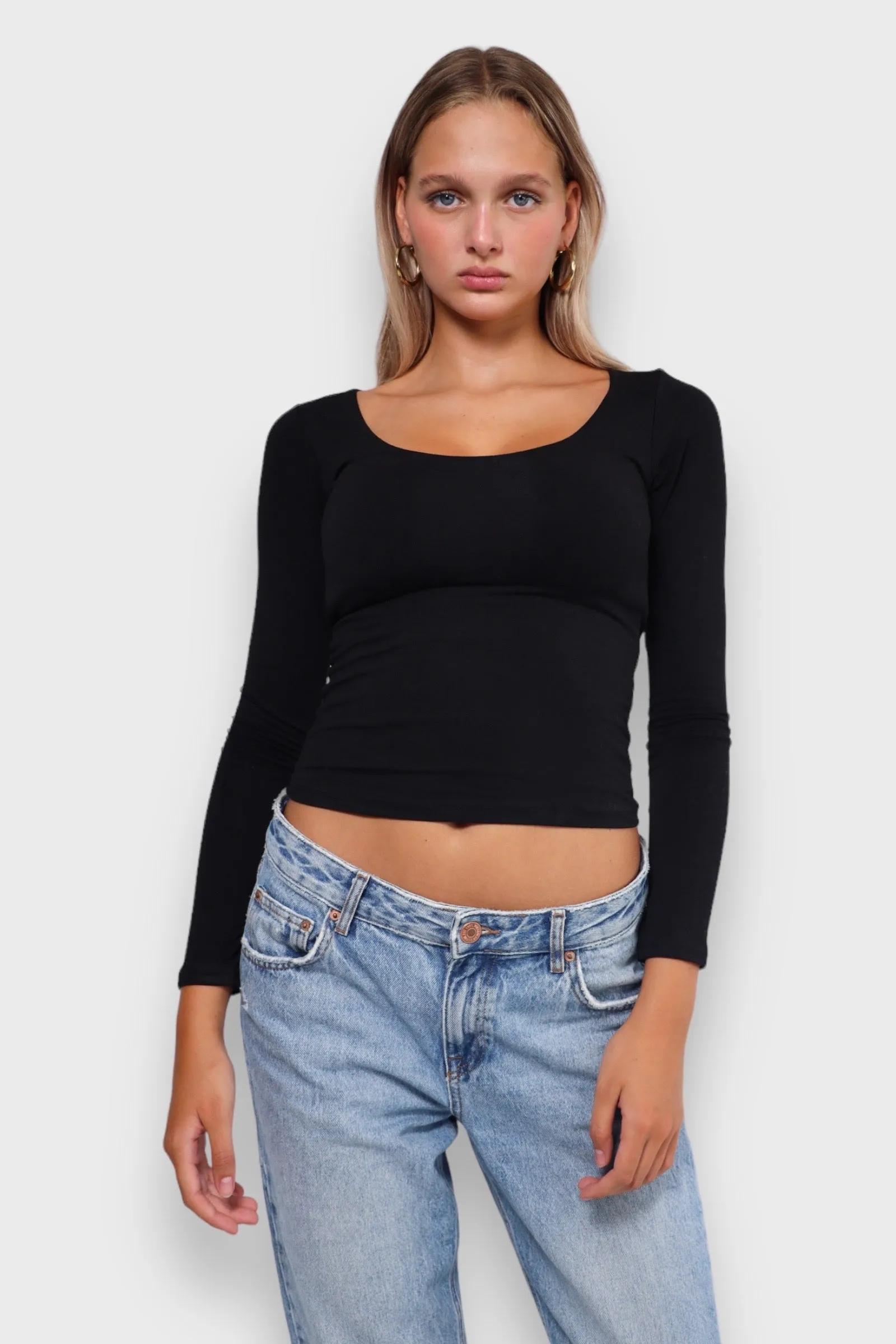 "Nola" top black sold by Meet Me There product image thumbnail 3