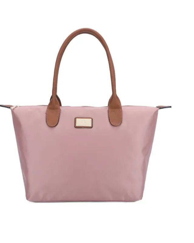 "School" bag pink sold by Meet Me There