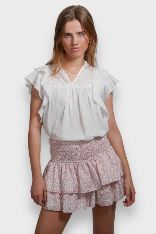 "Florence" skirt pink sold by Meet Me There