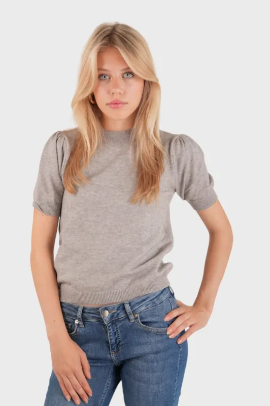 "Classy top" grey sold by Meet Me There