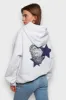 "Disco" hoodie white sold by Meet Me There