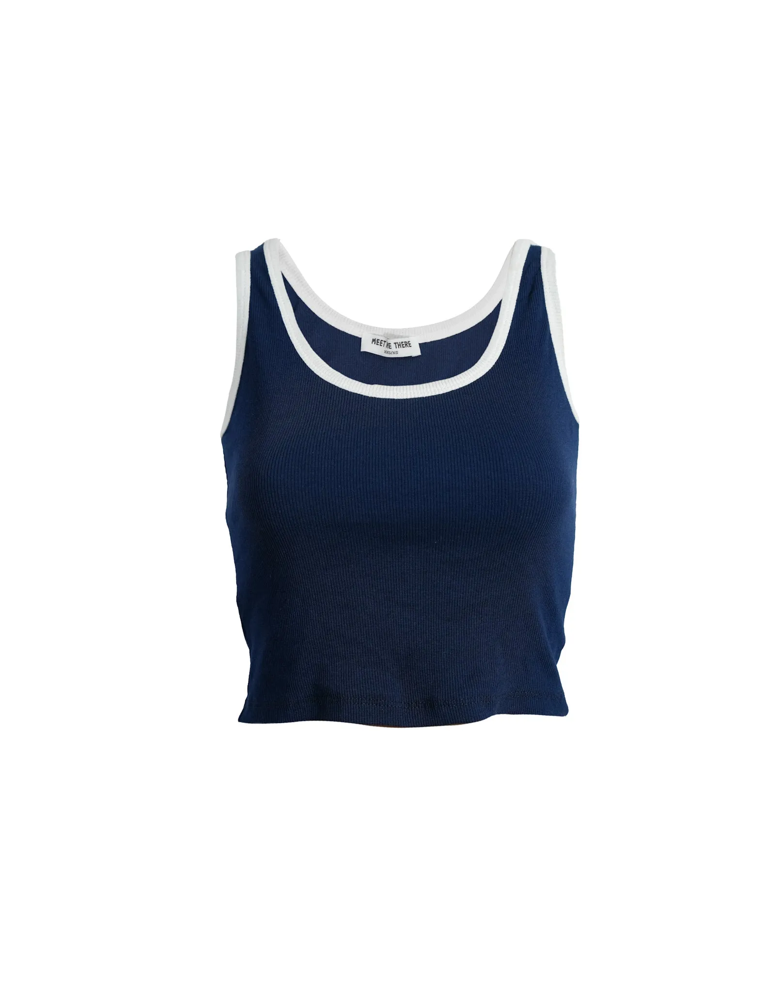 "Lulu" top navy sold by Meet Me There product image thumbnail 4