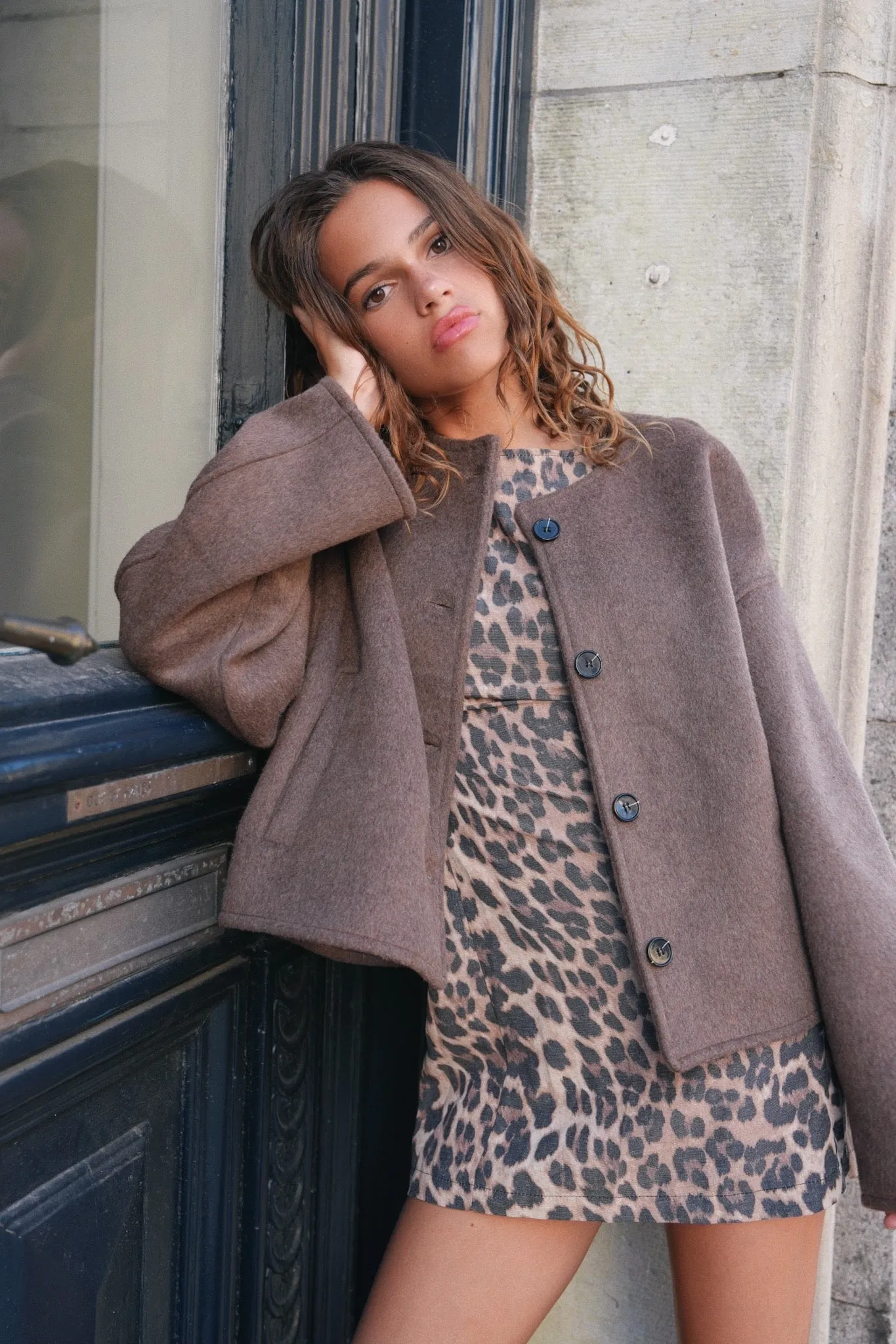 "Leopard" dress sold by Meet Me There product image thumbnail 3