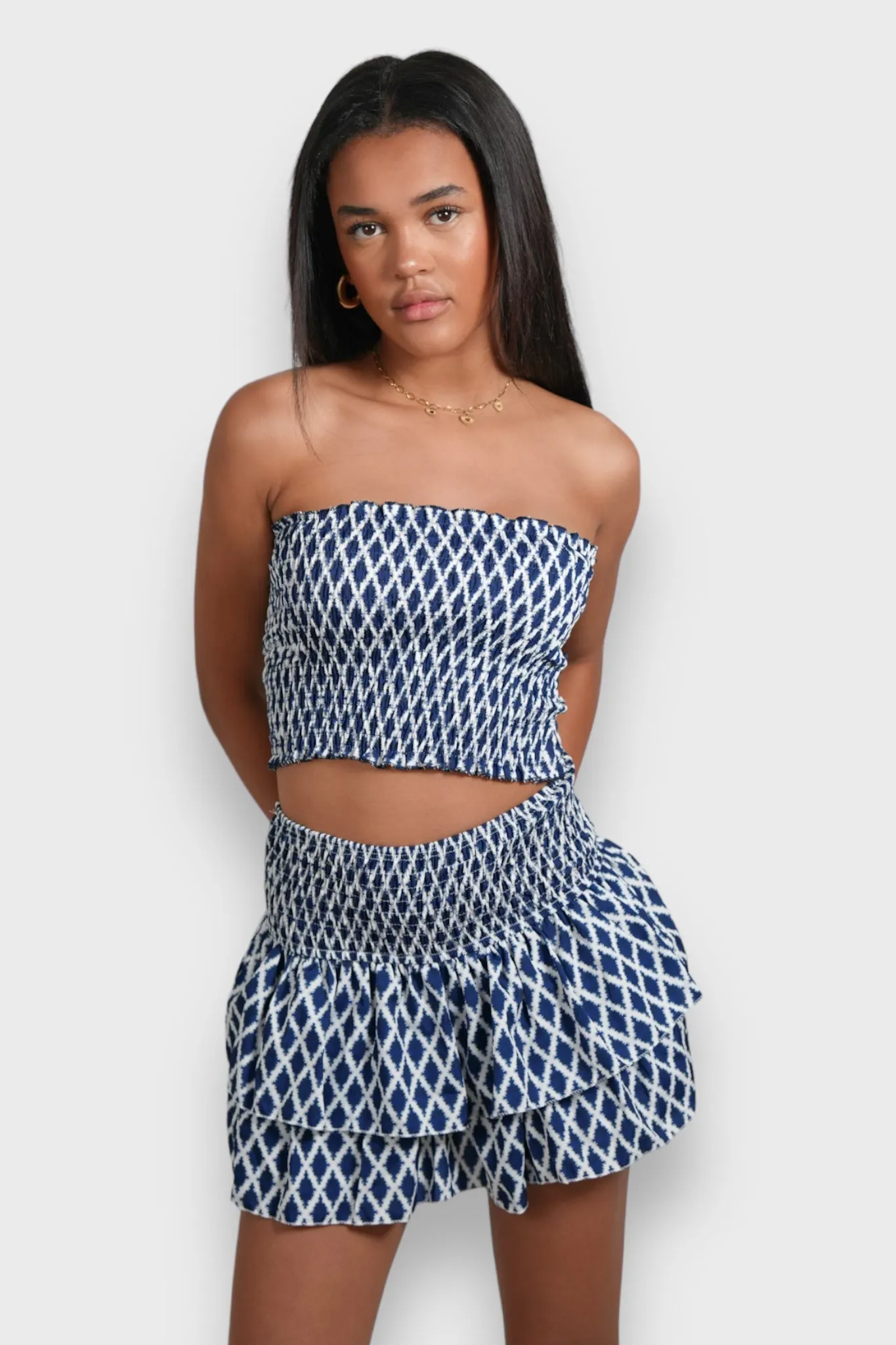 "Crete" tube top sold by Meet Me There