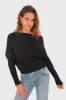 "Willow" sweater black sold by Meet Me There