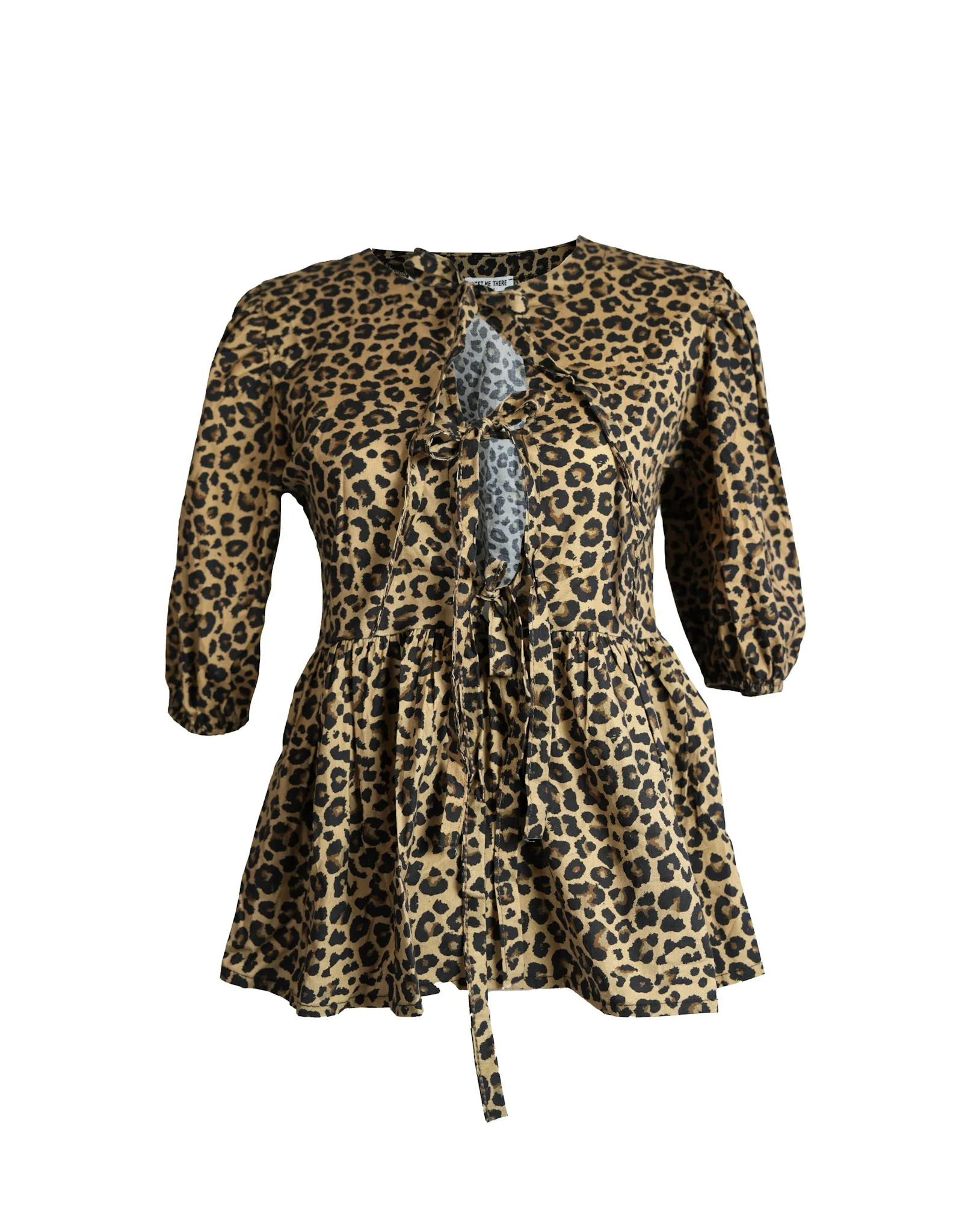 "Leopard" blouse sold by Meet Me There product image thumbnail 4