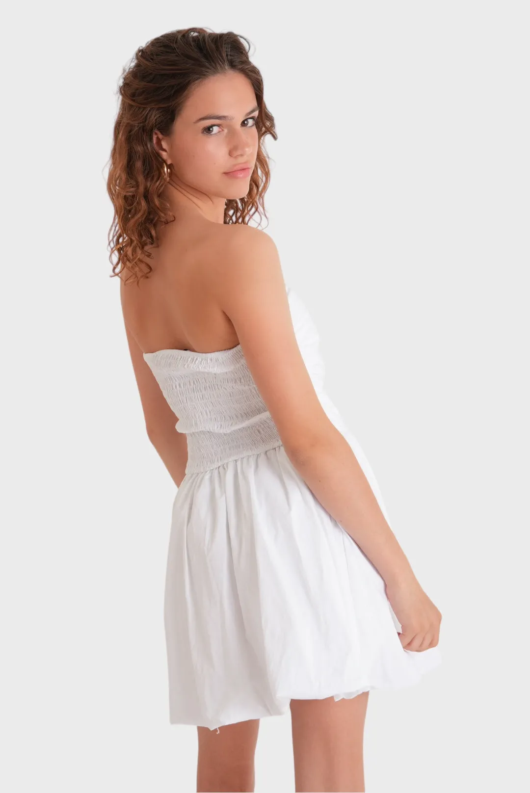 "Cloudy" dress white sold by Meet Me There product image thumbnail 5