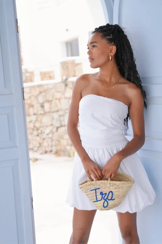 "Cloudy" dress white sold by Meet Me There