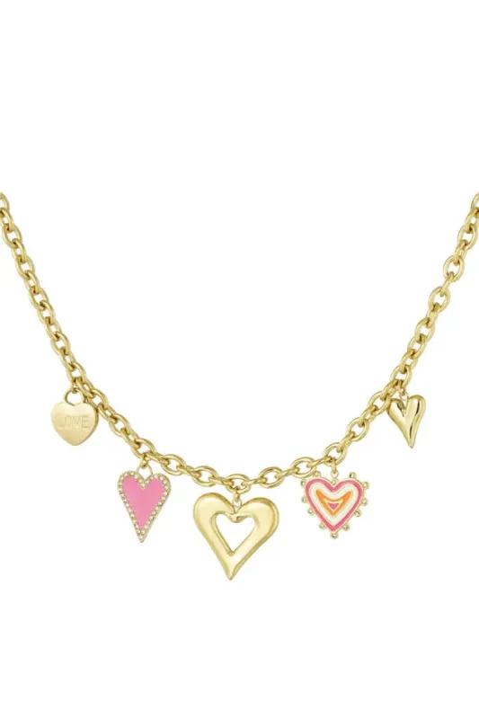 "Charms" necklace amore sold by Meet Me There