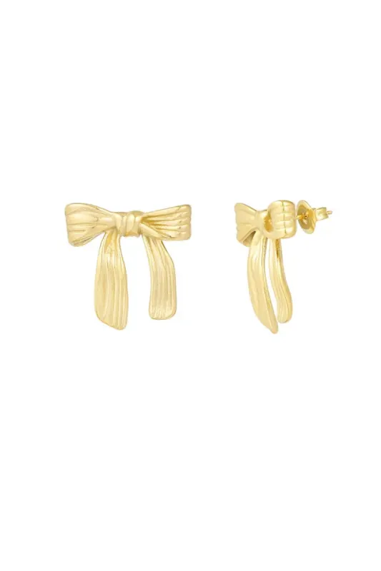 "Bow" earrings sold by Meet Me There