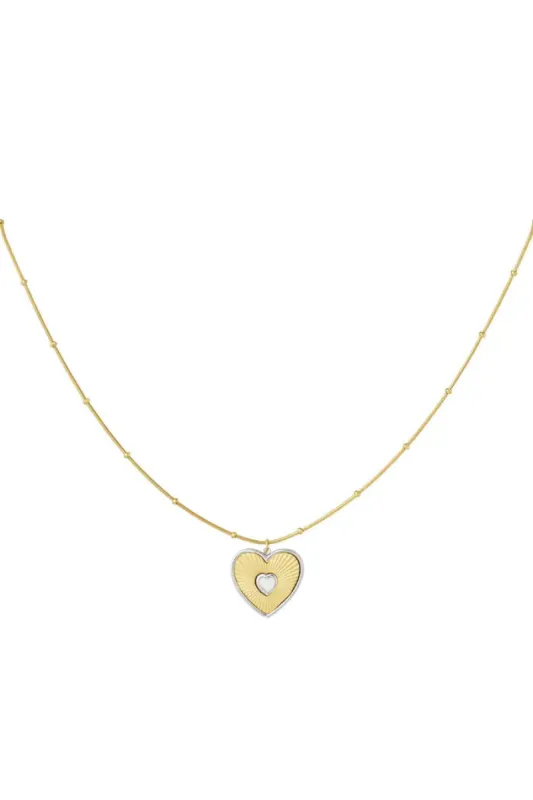"Heart" necklace sold by Meet Me There