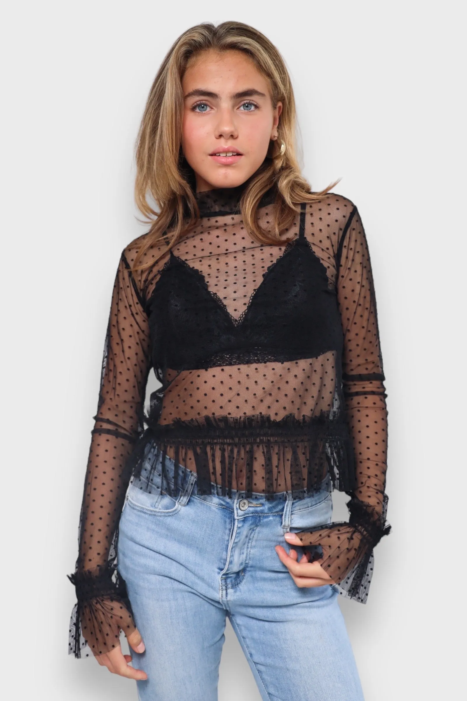 "Chic" top black sold by Meet Me There product image thumbnail 2