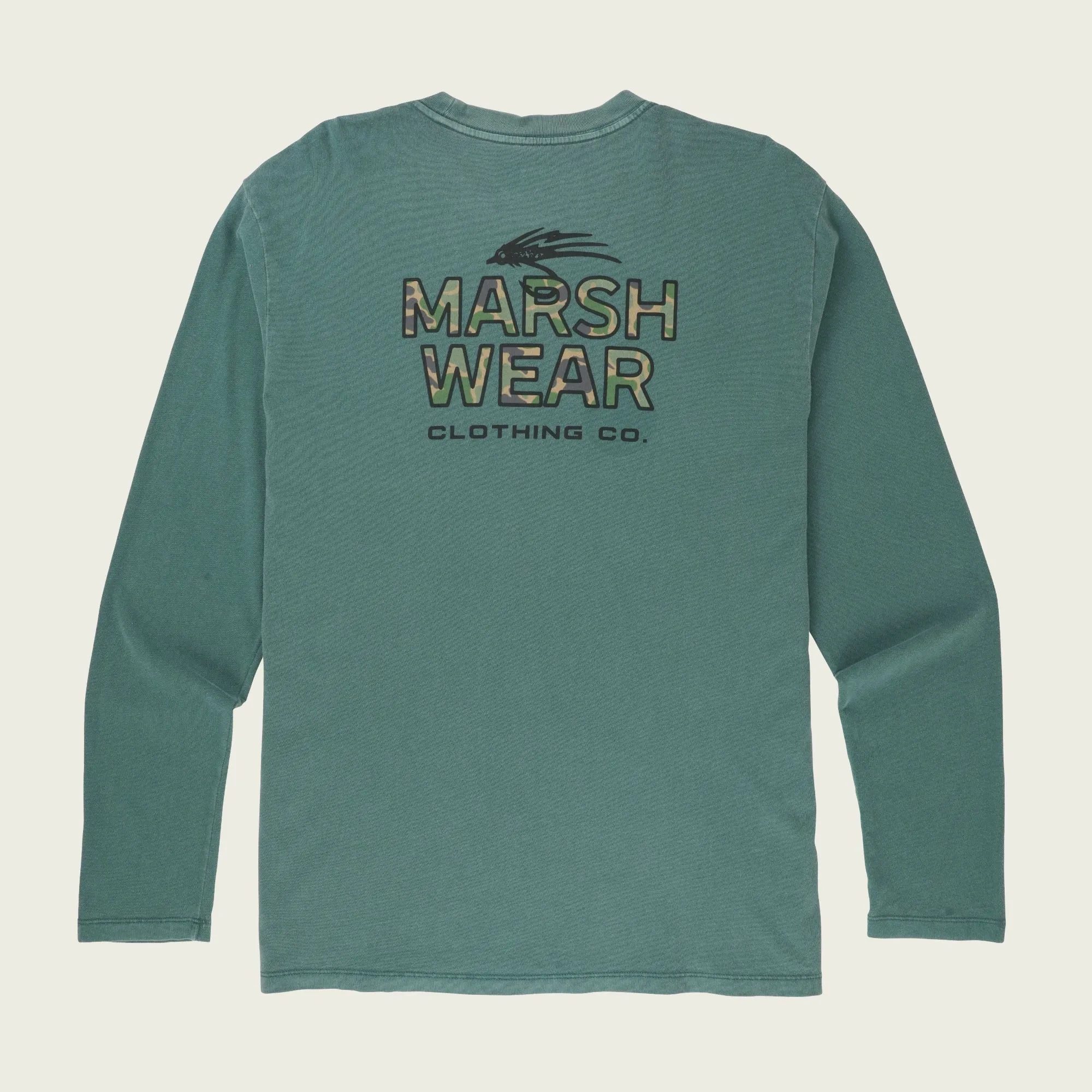 Fly Patch LS T-Shirt sold by Marsh Wear Clothing product image thumbnail 3