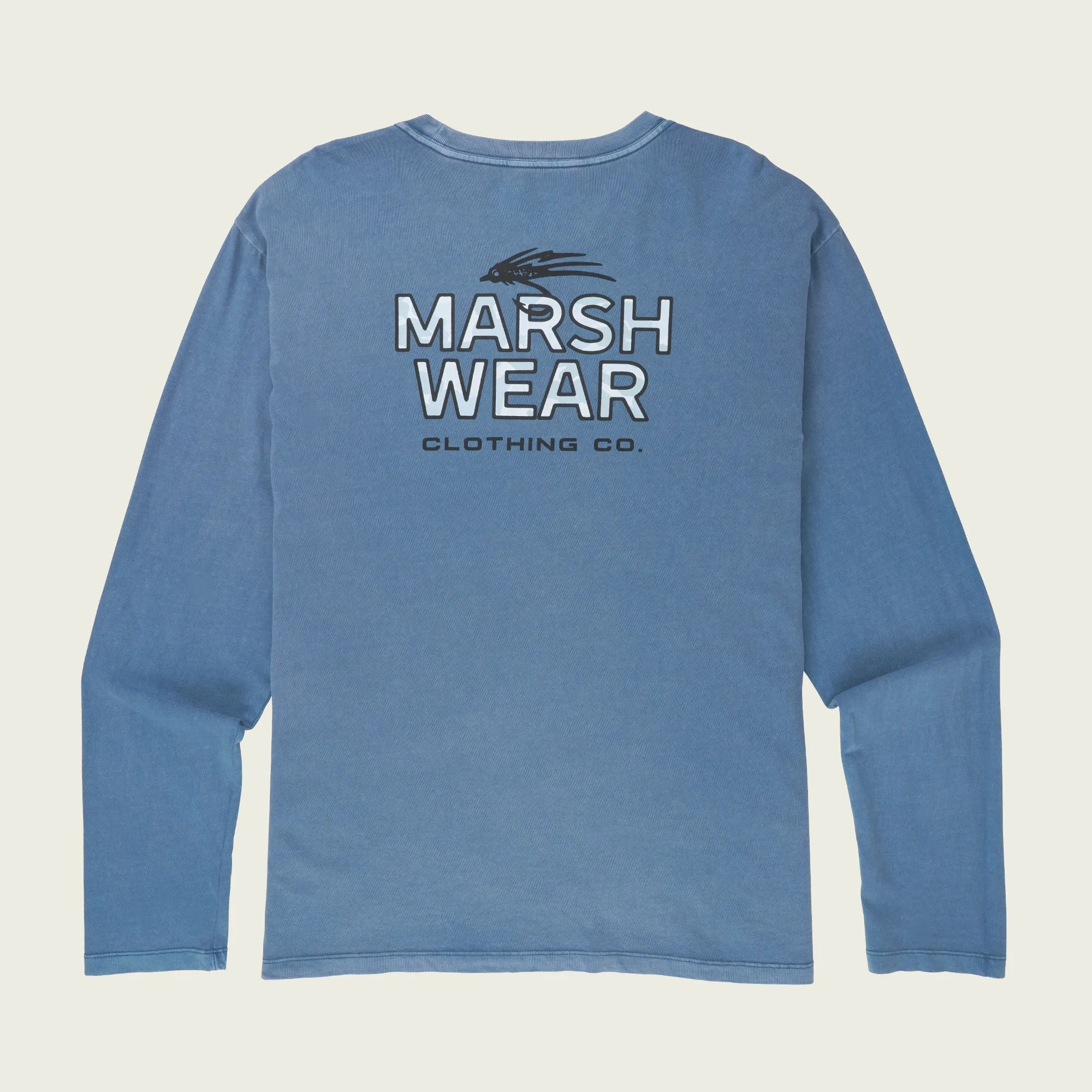 Fly Patch LS T-Shirt sold by Marsh Wear Clothing