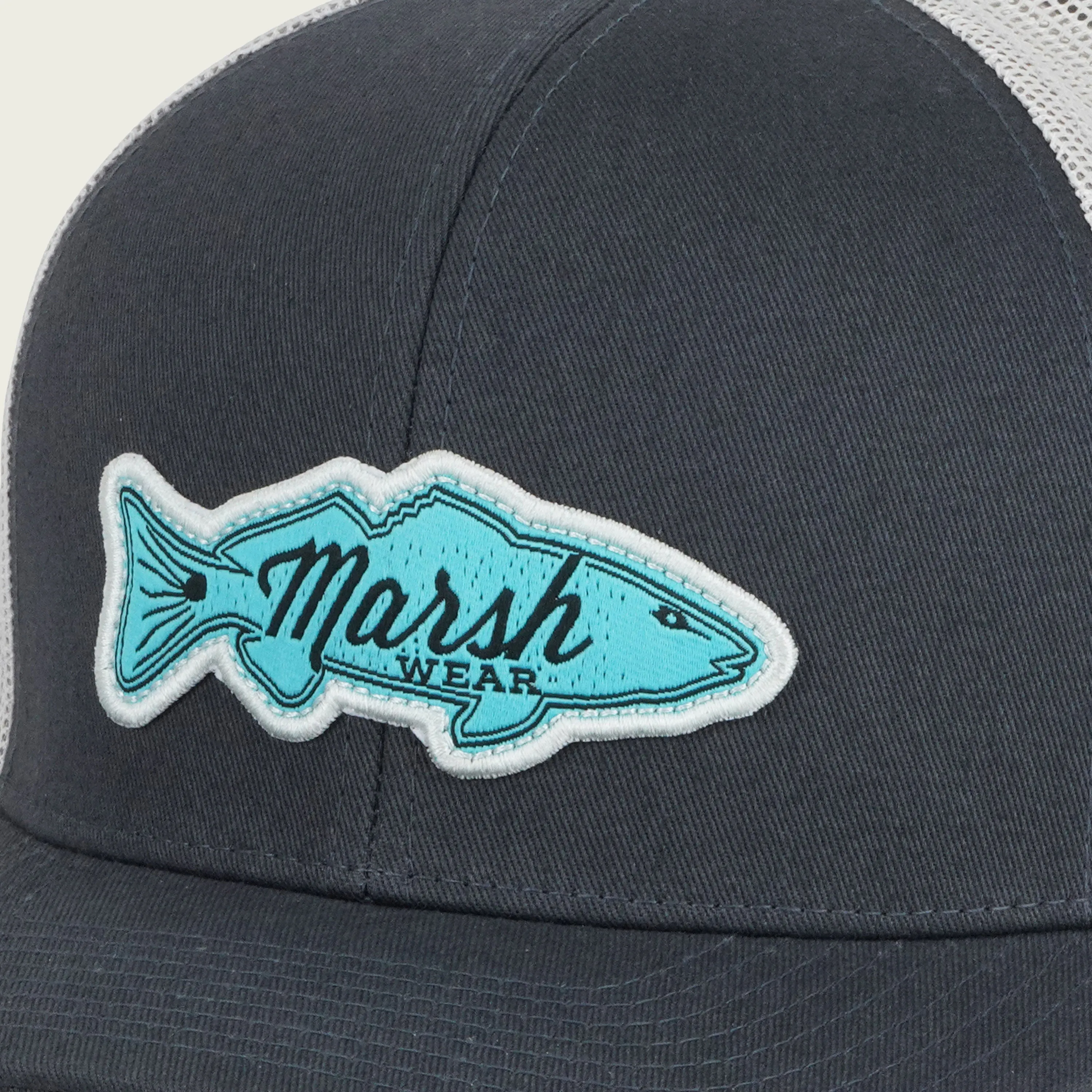 Redfish Logo Trucker Hat sold by Marsh Wear Clothing product image thumbnail 4