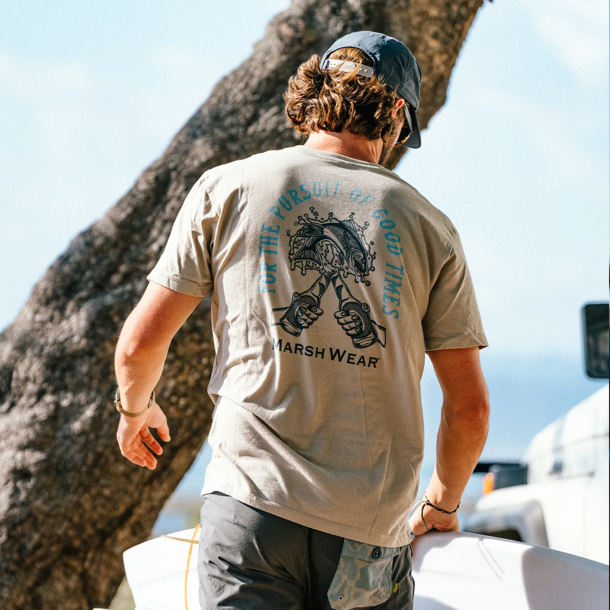 Cheers SS T-Shirt sold by Marsh Wear Clothing product image thumbnail 2