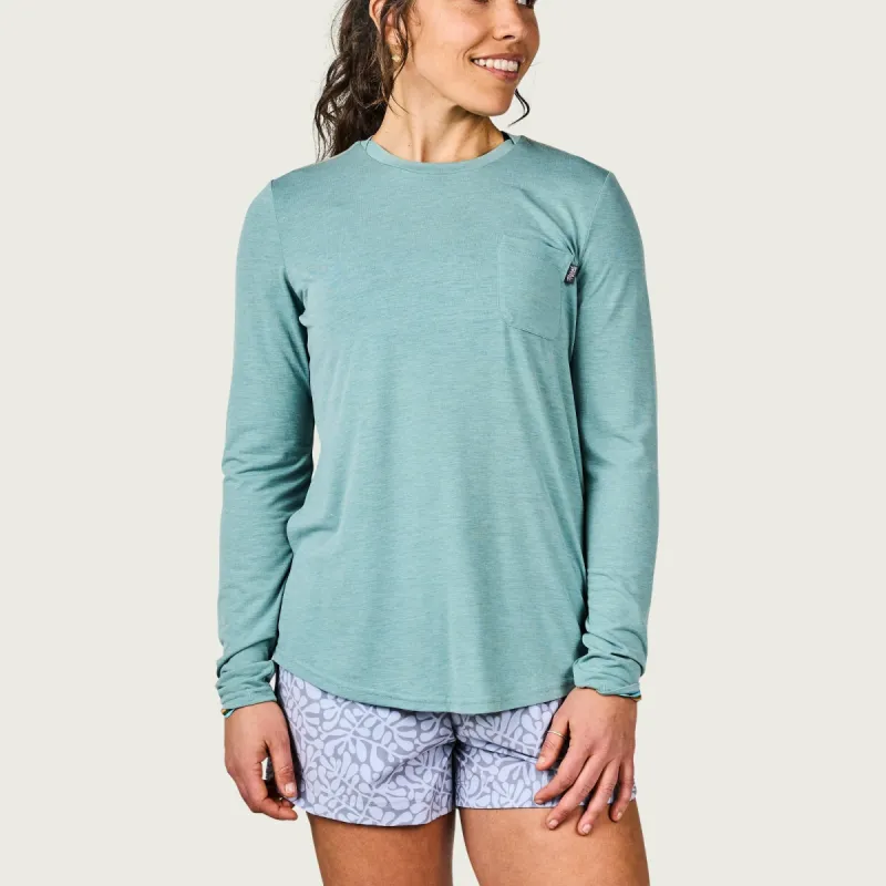 Women's Buxton Tech Crew sold by Marsh Wear Clothing