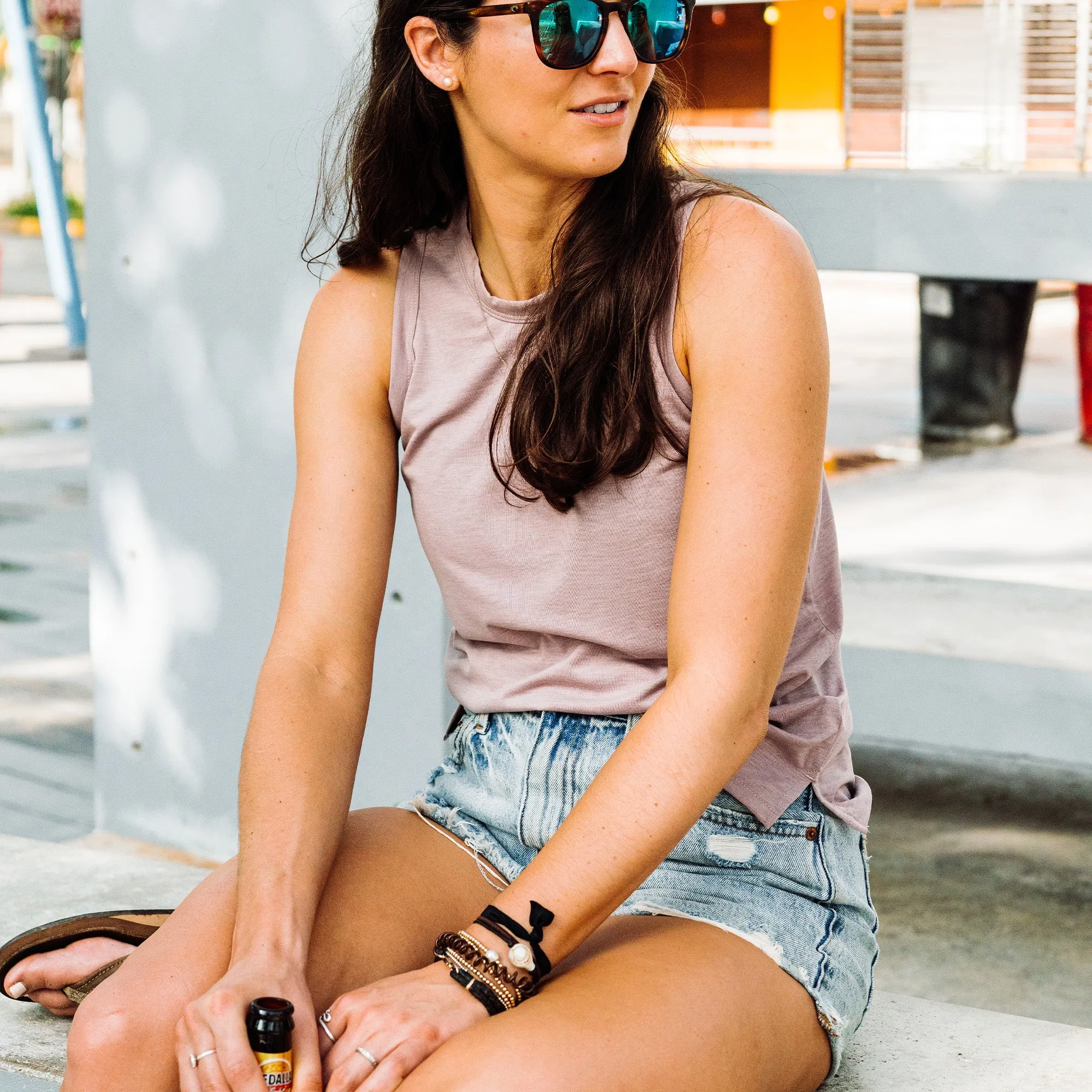 Women's Buxton Tech Tank sold by Marsh Wear Clothing product image thumbnail 2