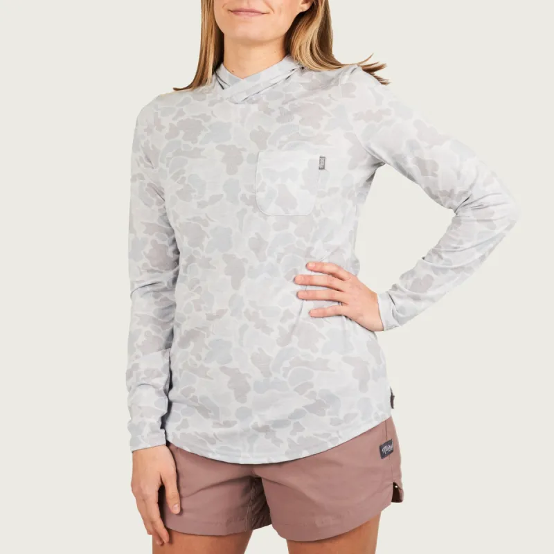 Women's Buxton Tech Hoodie sold by Marsh Wear Clothing