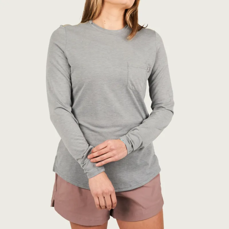 Women's Buxton Tech Crew sold by Marsh Wear Clothing