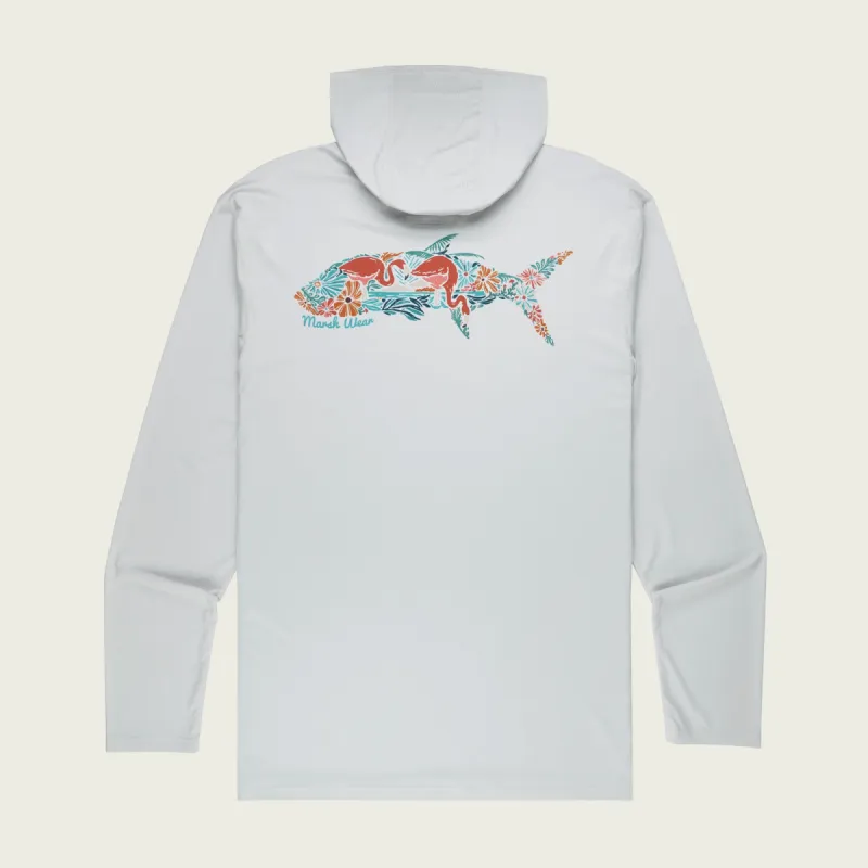 Tropics Tech Hoodie sold by Marsh Wear Clothing