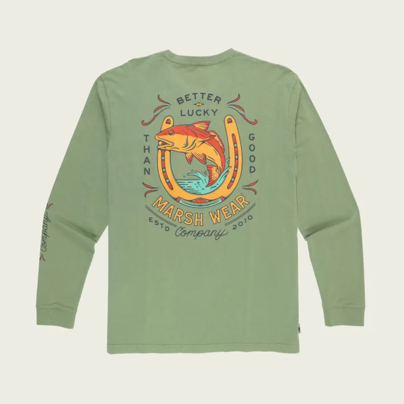Better Lucky LS T-Shirt sold by Marsh Wear Clothing