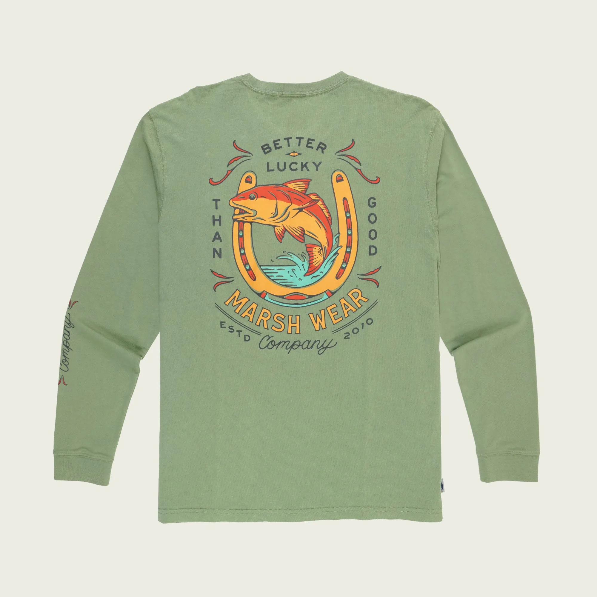 Better Lucky LS T-Shirt sold by Marsh Wear Clothing