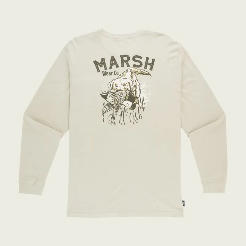 Red Catch LS T-Shirt sold by Marsh Wear Clothing