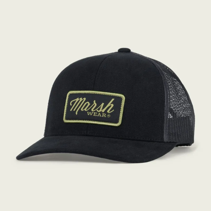 Script Trucker Hat sold by Marsh Wear Clothing