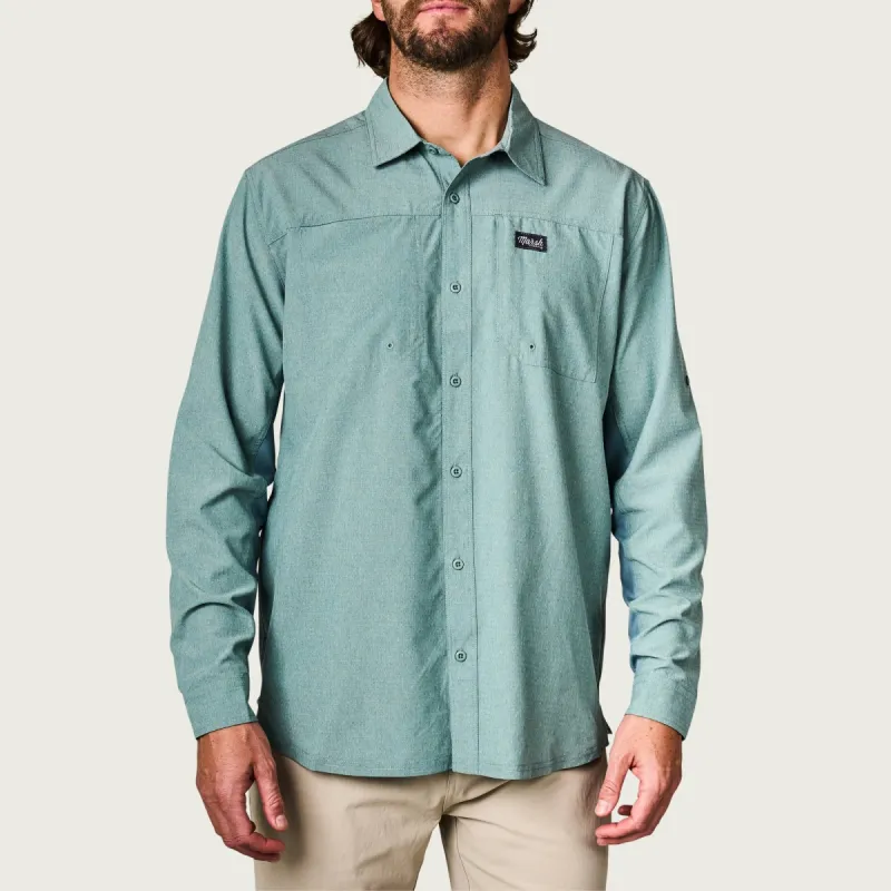 Lenwood Tech Longsleeve Shirt sold by Marsh Wear Clothing
