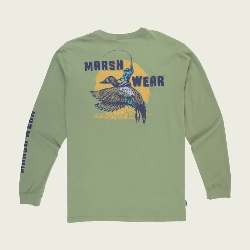 Mallard Rodeo LS T-Shirt sold by Marsh Wear Clothing