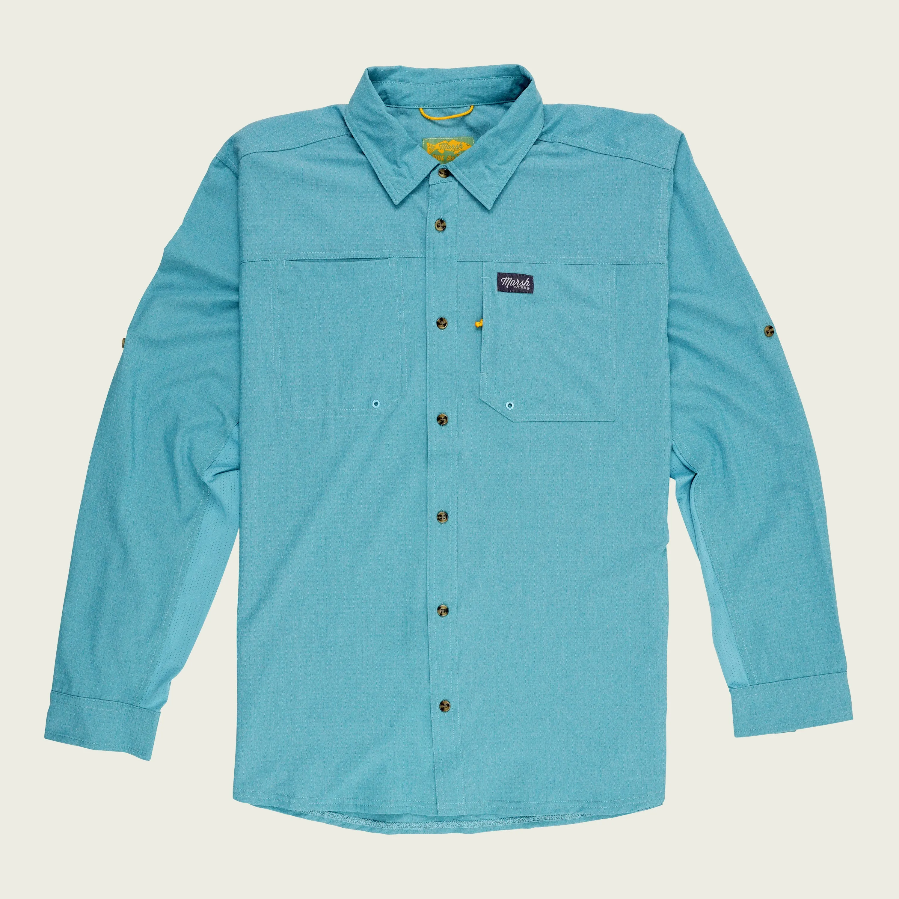 Lenwood Tech Longsleeve Shirt sold by Marsh Wear Clothing product image thumbnail 2