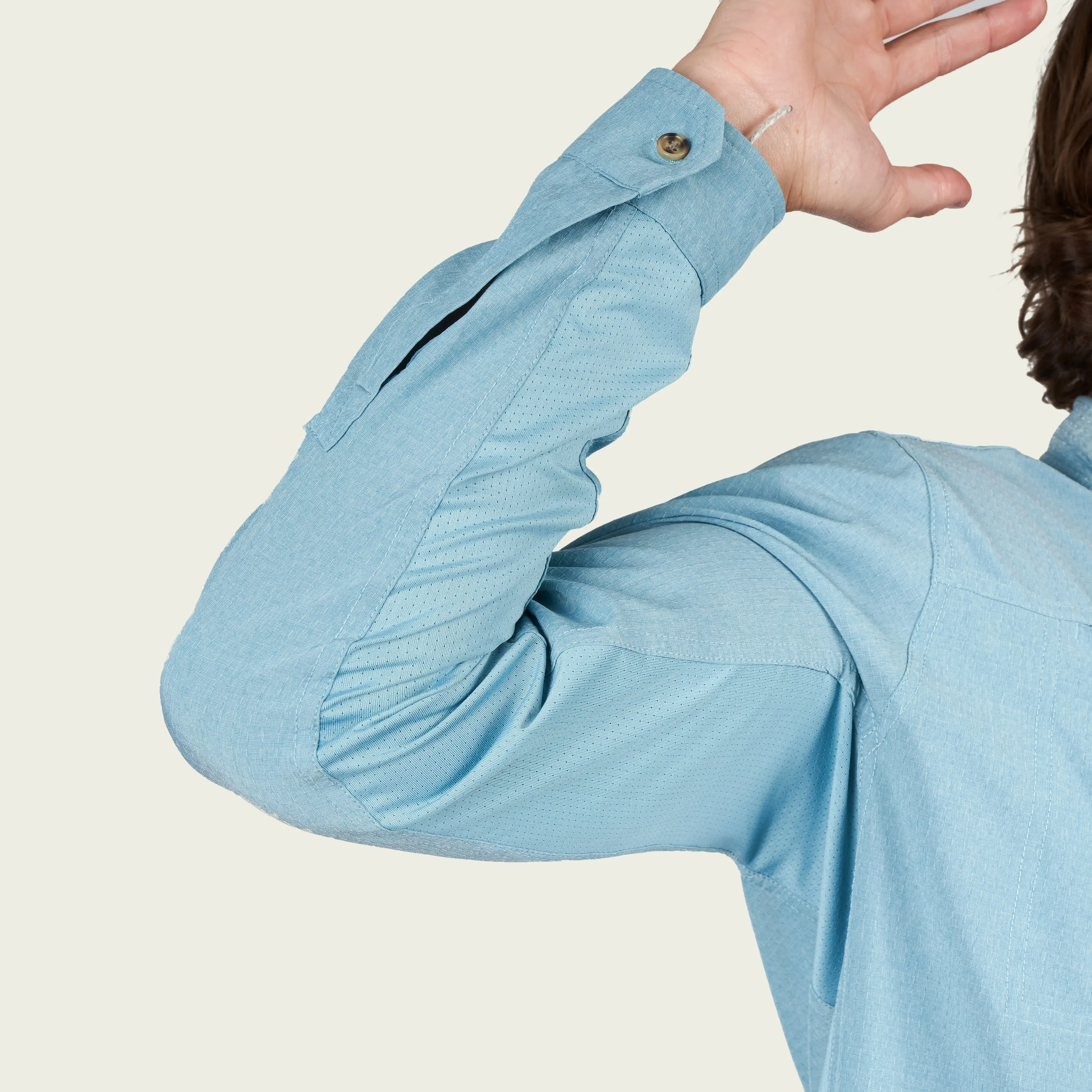 Lenwood Tech Longsleeve Shirt sold by Marsh Wear Clothing product image thumbnail 5