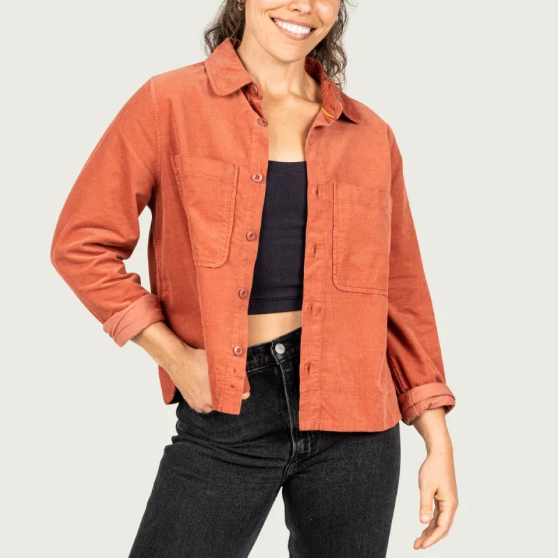 Women's Cody Cord Shirt sold by Marsh Wear Clothing