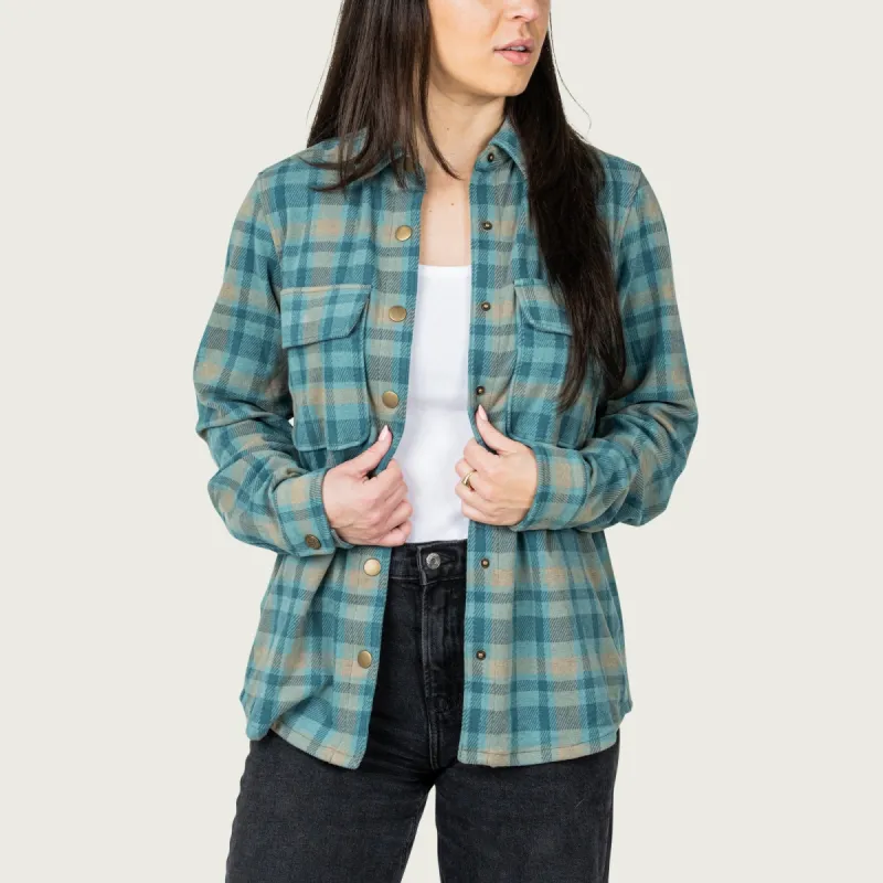 Women's Seadrift Overshirt sold by Marsh Wear Clothing