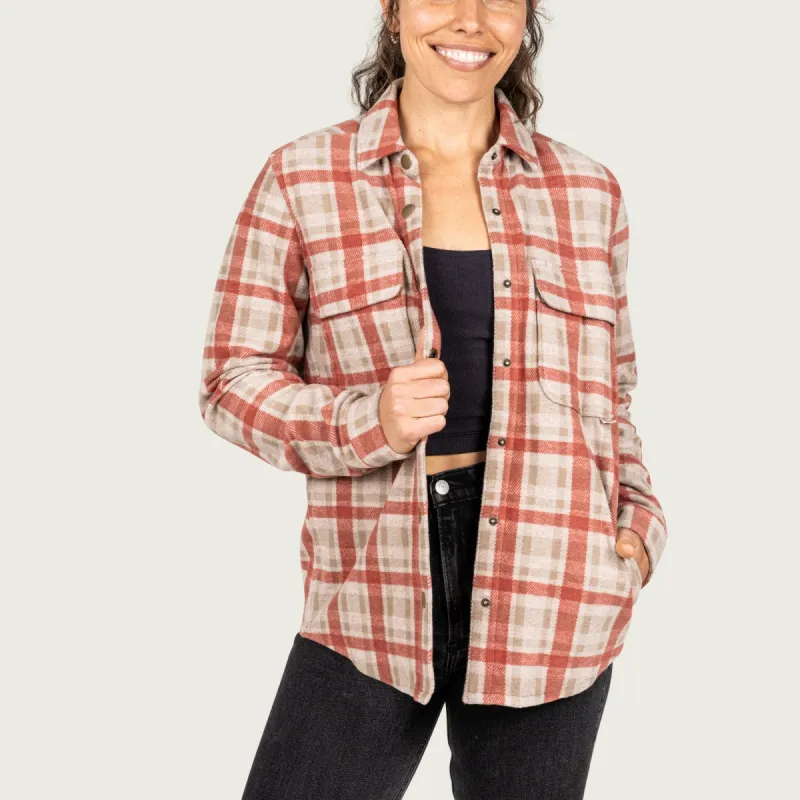 Women's Seadrift Overshirt sold by Marsh Wear Clothing