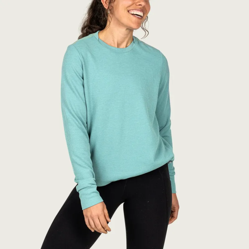 Women's Tyber Thermal Crew made by Marsh Wear Clothing