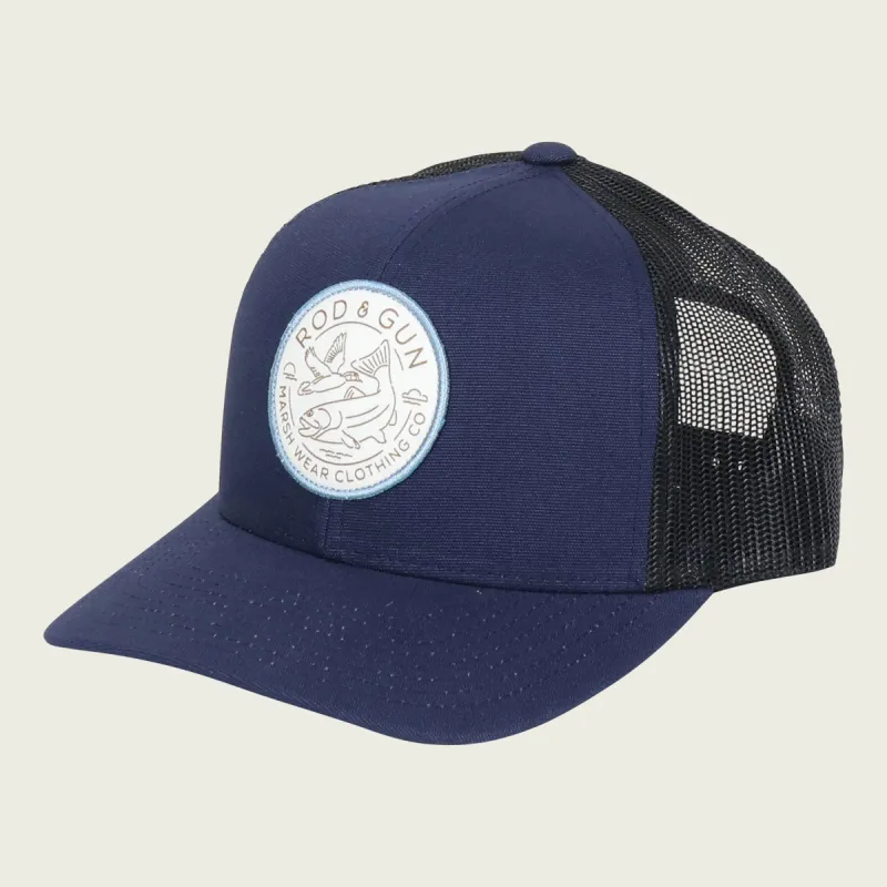 Riverside Trucker Hat sold by Marsh Wear Clothing