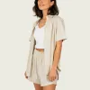 Women's Lowtide Linen Shirt sold by Marsh Wear Clothing