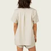 Women's Lowtide Linen Shirt sold by Marsh Wear Clothing