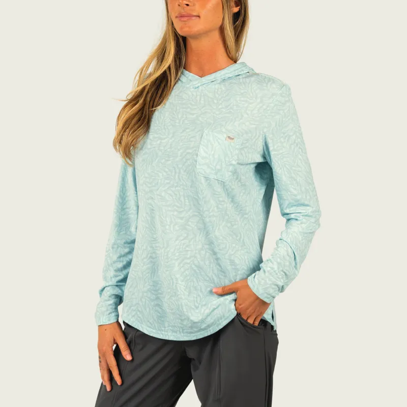 Women's Buxton Tech Hoodie sold by Marsh Wear Clothing